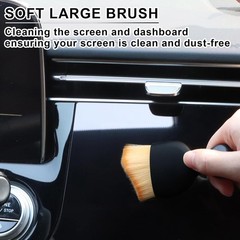 Car Detailing Brush Set, 4PCS Ultra Soft Detail Brushes for Interior & Exterior
