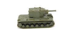 ZVEZDA 1/100 WWII Soviet FV-2 Heavy Tank Open Built