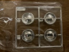 Revell 57 Chevy Bel Air custom/restomod wheels/tire set