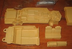 Resin 1970 Cadillac Coupe Deville 1/25 Kit Unbuilt Manufacturer Unknown 70
