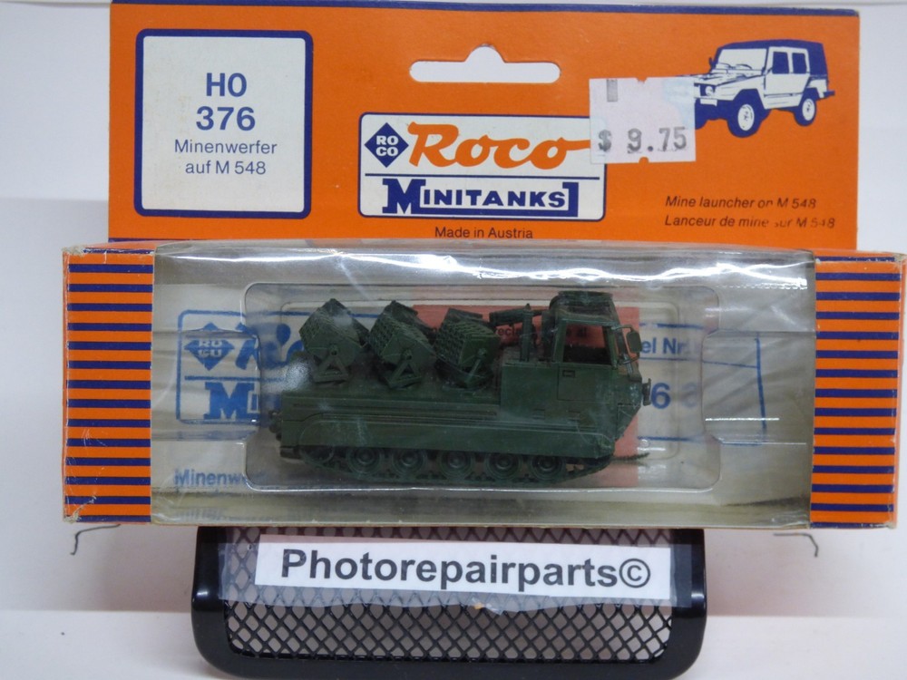 Roco Minitanks / (NEW) 1/87 Modern US M-548 Armored Mine Launcher Lot #7108©