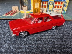 1966 RAMBLER CROSS COUNTRY WAGON RED PROMO w/ 2 Tone Interior-Exceptional Cond
