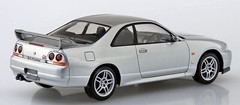 Aoshima 1/32 THE SNAP KIT SERIES NISSAN R33 SKYLINE GT-R Silver Model Kit 15-D
