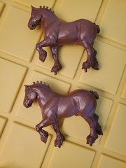 Vintage AMT Budweiser Clydesdale 8-horse hitch Model Kit ERTL Semi-Unbuilt