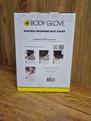 Body Glove 22-1-70331-9 Hyper Fit Universal Bucket Seat Cover for Cars, Sedans,