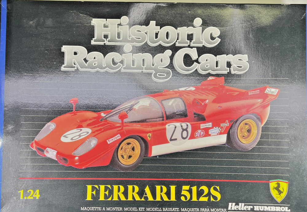 1/24 FERRARI 512S Racer, by Heller