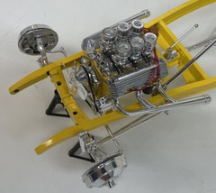 1/8 CAST RESIN MONOGRAM REVELL 348-409 ENGINE CHEVROLET HEAD TRANSKIT SEE DESC