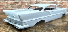 1/24 Scale: Stock “1957 Lincoln Premiere” Body. 3D Printed; Resin.