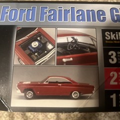AMT/Ertl Model kit of the muscle car, ’66 Ford Fairlane GT-GTA NOB Sealed parts