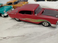 Model Junkyard/parts Plastic Custom Vintage Car Lot Of 7 Custom -57 Chevys