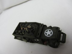 ROCO MINITANKS DBGM #278/280 US Army WWII M3 Halftrack w Crew