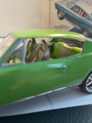 SUPER RARE! 1968 BARRACUDA FASTBACK Built ￼Model Car!! “BOX NOT INCLUDED “