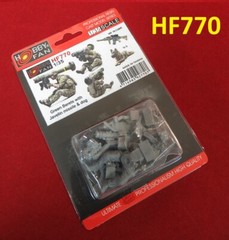 Hobby Fan HF770 1/35 U.S. Green Beret with Javelin missile & Dog Resin Kit Set