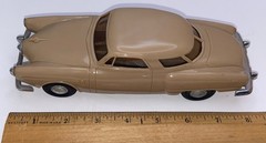 AMT 1950 Studebaker Starlight Coupe 1/25 Wind-up Promo FIESTA TAN – VF-XLNT