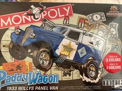 Monopoly 85th 1933 Willy’s Panel Paddy Wagon by MPC 1/25 Model Kit MPC924 NEW