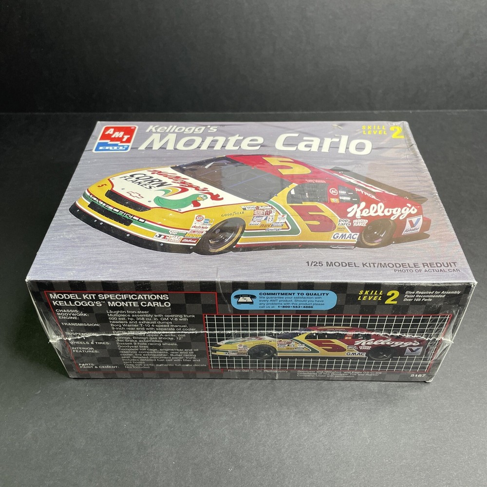 AMT/Ertl Terry Labonte #5 Kellogg Monte Carlo 1/25 Scale Model BRAND NEW SEALED