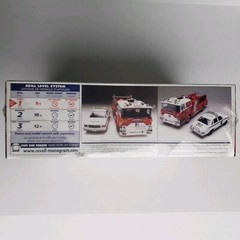 Revell Snaptite American Heroes 1:32 Mack Fire Engine & Malibu Police Car Models