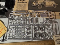 Vint 1968 AMT Plastic Model Kit Bonnie & Clyde 1932 Ford Roadster unbuilt w/box