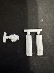 MPC 927 34 Slammer Modified Parts Kit Bash Step 3 Engine Assembly Parts