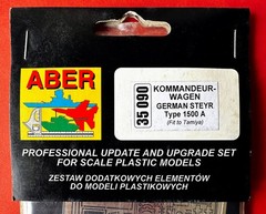 1/35 ABER 35090 PE upgrade parts German Kommandeurwagen STEYR Type 1500 A Tamiya