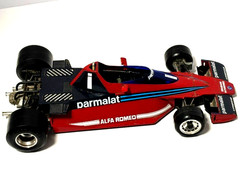 Burago Brabham Parmalat BT46 Alfa Romeo Model F1 Racing Car Built 1/14