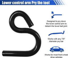 Automotive 6007 Lower Control Arm Prying Tool, Lower Ball Joint Pry Tools Design
