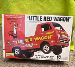 Lindberg Little Red Wagon Dodge Pickup 1:25 Plastic Model Kit Skill 2 72158