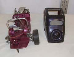 LINDBERG FIAT BIG SCALE GASSER DRAG HOT ROD CAR MOTORIZED MODEL KIT BUILT UP