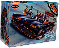 Polar Lights “Batman” Batmobile Bad Guy Ed. W/ Figures 1:25 Model Car Kit 998