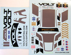Decalpool 1/24 Scale Ford Mustang GT4 Volt IMSA ’18 Decal Sheet DP212 for Tamiya