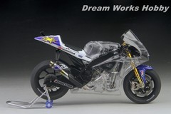 AwardWinner Built Tamiya 1:12 Yamaha Team Yzr-M1 ’09 Rossi Clear Full View+Fork