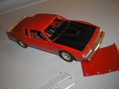 Vintage 1/24 NASCAR Buick Grand National Regal Red for Parts or Restore Free SH