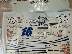 Large Lot of Nascar Model Car Water Slide Decals – Sponsors, Drivers, Goodyear