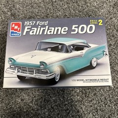 New Open Box AMT ERTL 1957 Ford Fairlane 500 1/25 Model Kit #8028