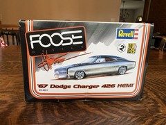 Revelle Foose Design ’67 Charger 426 Hemi Model Car Kit-new