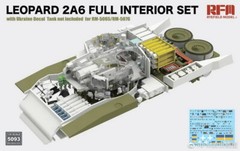 1/35 Leopard 2A6 Full Interior set w/Ukaine Decal for RM-5065/5076