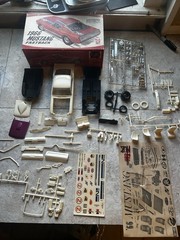 MPC 1966 MUSTANG FASTBACK HOBBY MODEL KIT 1/25 4-WAYS TO BUILD – +RARE+ VINTAGE