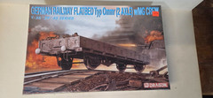 Dragon 1/35 German Railway Flatbed Typ Ommr w/ MG Crew 6013 NEW Factory Sealed