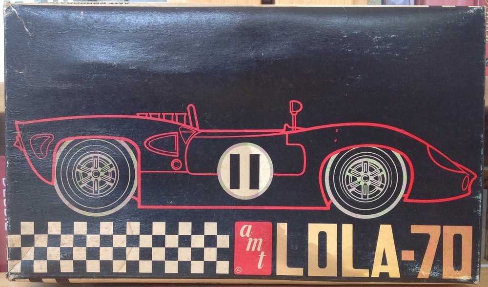 AMT 1:24 Lola-70 Vintage Model Car Kit No. 4021-150, Complete