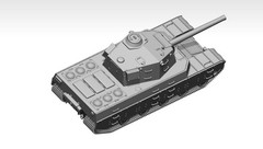 1/35 LeSinn Kit Unpainted WW2 Japanese Army Type 4 Heavy Tank (14cm 50 caliber)