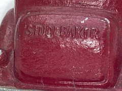 1936 Studebaker President 7” Promo 1/29 NATIONAL PRODUCTS Grapevine Maroon G-VG