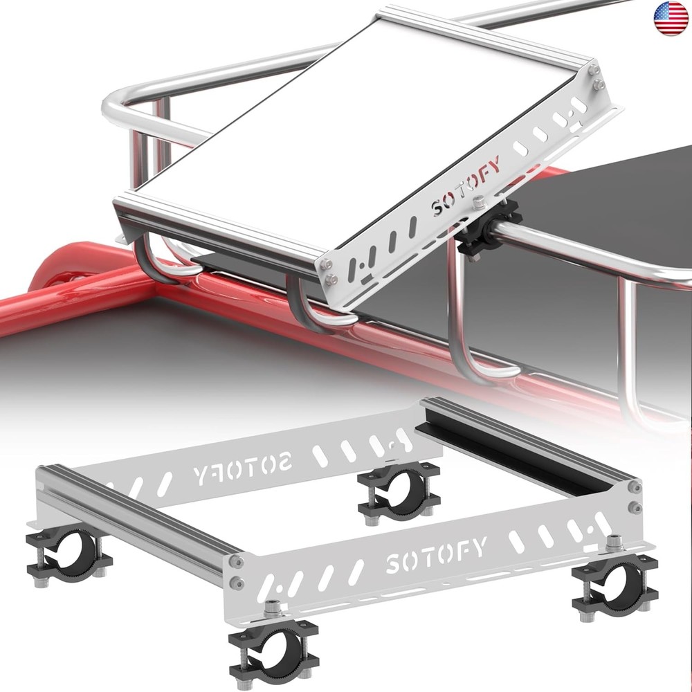 SOTOFY Starlink Mini Roof Rack Mount, Starlink Mini Mount for RV Ladder, Pole,