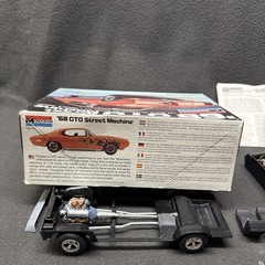 Monogram ’68 GTO Street Machine Model 1/24 Pontiac Started 2208 Goat Muscle Car