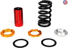 DNA MOTORING 4PCS Suspension Coilover Sleeves Spring Kit Compatible with 88-00