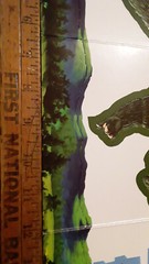 Godzilla King Of Monsters 10 Inch Tall Cardbord Cutout Standee Movie Diorama Lot