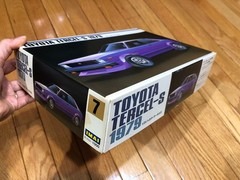 TOYOTA TERCEL S 1979 1/24 MODEL KIT IMAI VINTAGE