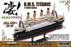 Doyusha 1/100 Amazing! Easy plastic model R.M.S. Titanic color-coded plastic mod
