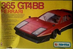 1973 FERRARI 365 GT4BB, USAIRFIX 1/24 SCALE PLASTIC MODEL KIT #8140, NEW MIB