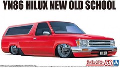 Aoshima 1/24 Scale The Tuned Car Model Kit Toyota YN86 Hilux New Old School ’95