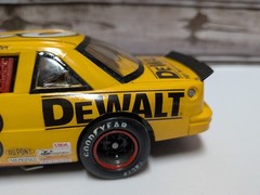 Built Nascar Plastic Model Car 1:25 Scale Bobby Dotter DeWalt Chevy Stock Car